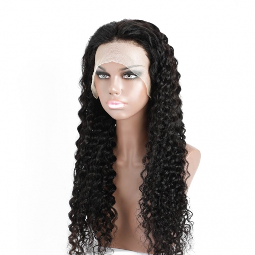 360 Lace Front Wigs 8in-26in Curly Human Hair Wigs Good Quality HAIRCC Hair