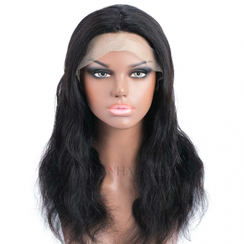 Human Hair Lace Front Wig T Part 12in-30in Body Wave African American Wig HAIRCC Wigs